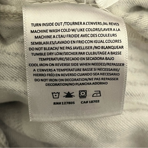 Toddler Girls Jessica Simpson Smocked Striped Jumpsuit Size 4T Gray & White - Picture 7 of 13